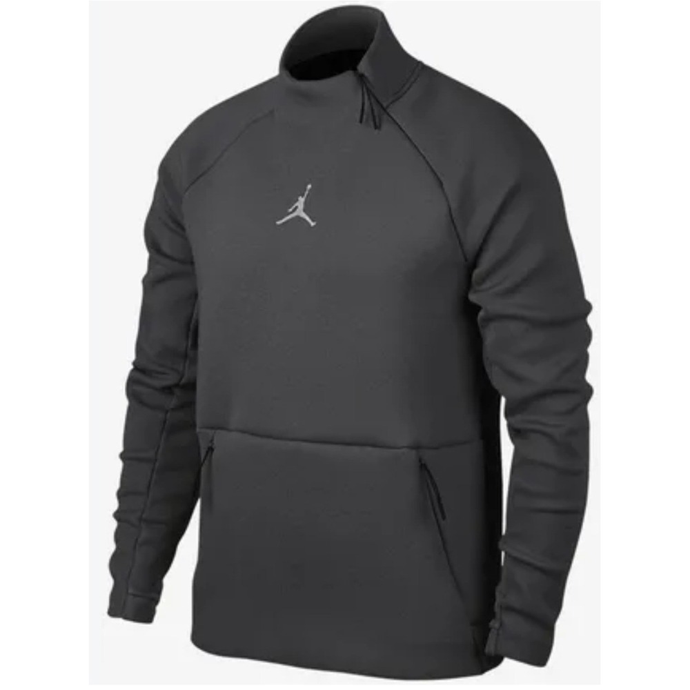 Jordan Mens Hoodie 2XL Black Jordan Therma Sphere Max 23 Tech Pullover Gorpcore